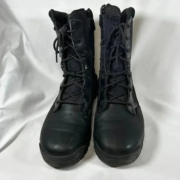 5.11 ATAC 2.0 8” Tactical Boots Size 11.5 Men Leather Lace Up Outdoors Work - Picture 2 of 14